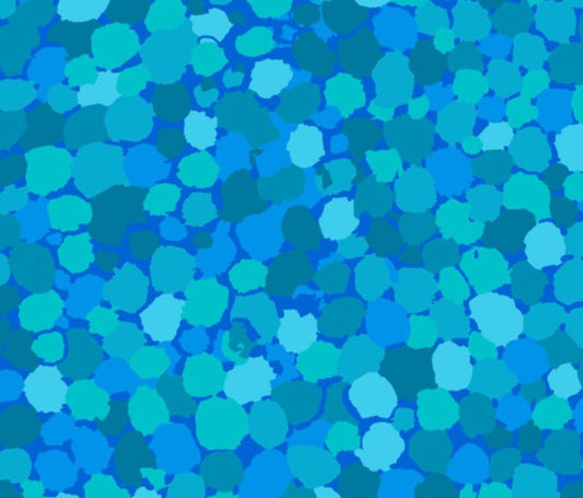 Kaffe Fassett Reflections Teal quilting fabric