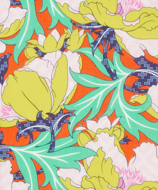 Liberty Lindsay Legacy B floral cotton lawn fabric