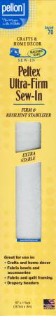 Pellon Peltex sew-in heavyweight stabilizer 15 inch by 1 yard notion