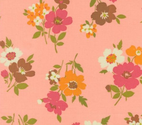 Moda Happy Daze Bubblegum 33843-12 novelty quilting cotton pink