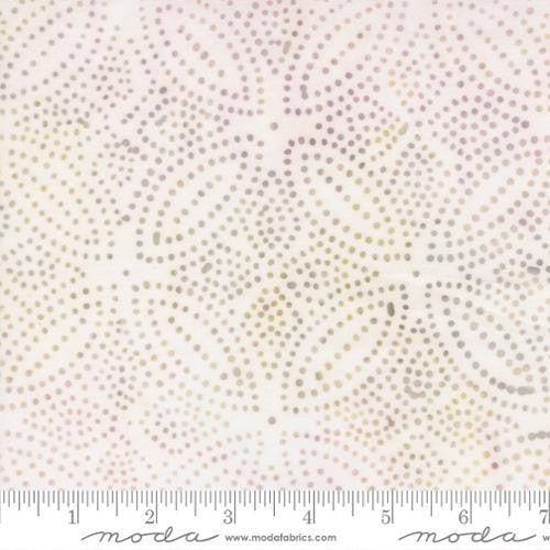 Moda Mermaid Batiks pearl 4390-12 off-white batik fabric