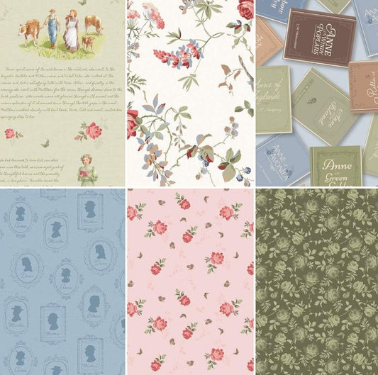 Riley Blake Anne of Green Gables Flat Fold Bundle 25yd