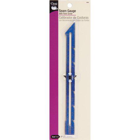 Seam gauge 7 inch sliding marker sewing notion