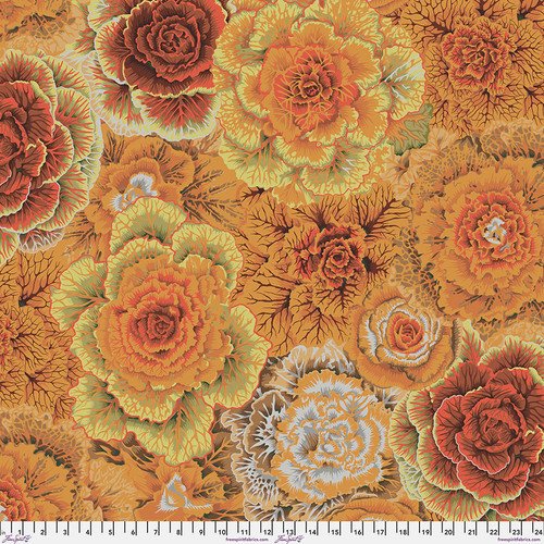 Kaffe Fassett Brassica Brown quilting cotton fabric