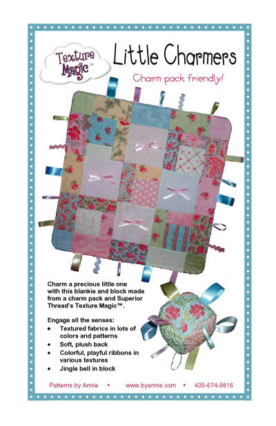 Little Charmers - Charm Pack Friendly - Pattern for Blankie By Annie