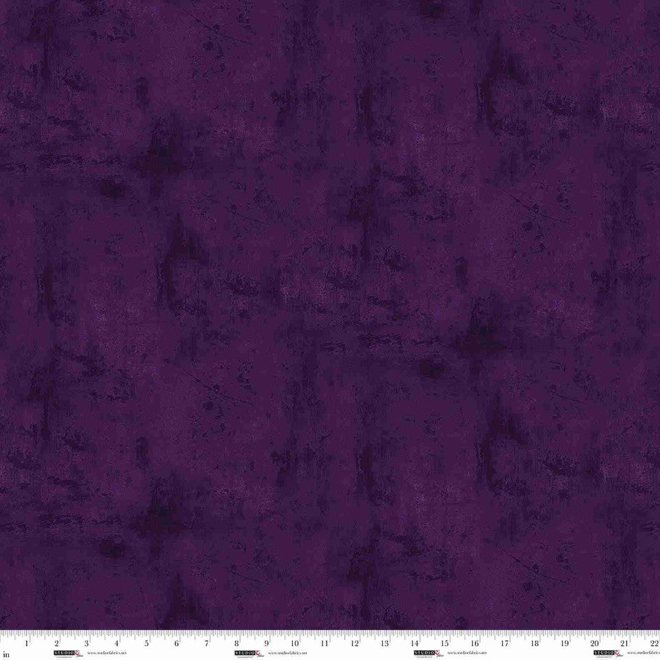 Studio E Surface Design 8278-55 Eggplant purple quilting cotton