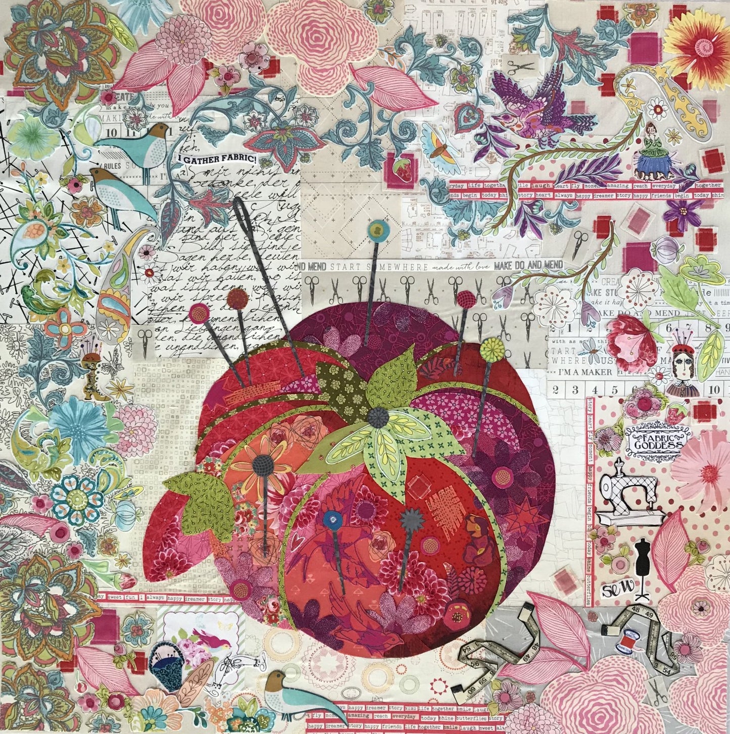 Mini Pincushion - Pattern