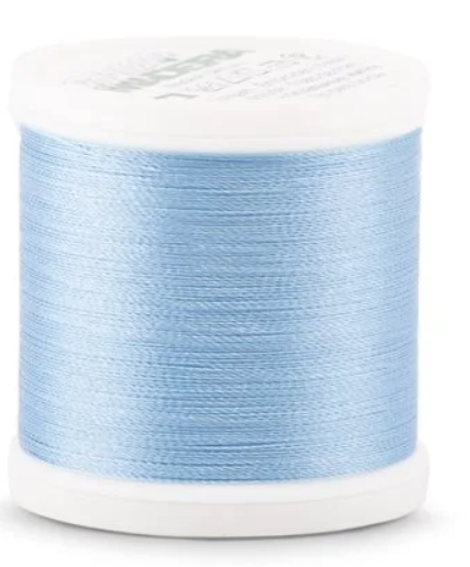 Madeira Oxford Blue Polyneon 40wt thread spool no. 1628