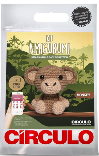 Circulo - Monkey Crochet Kit