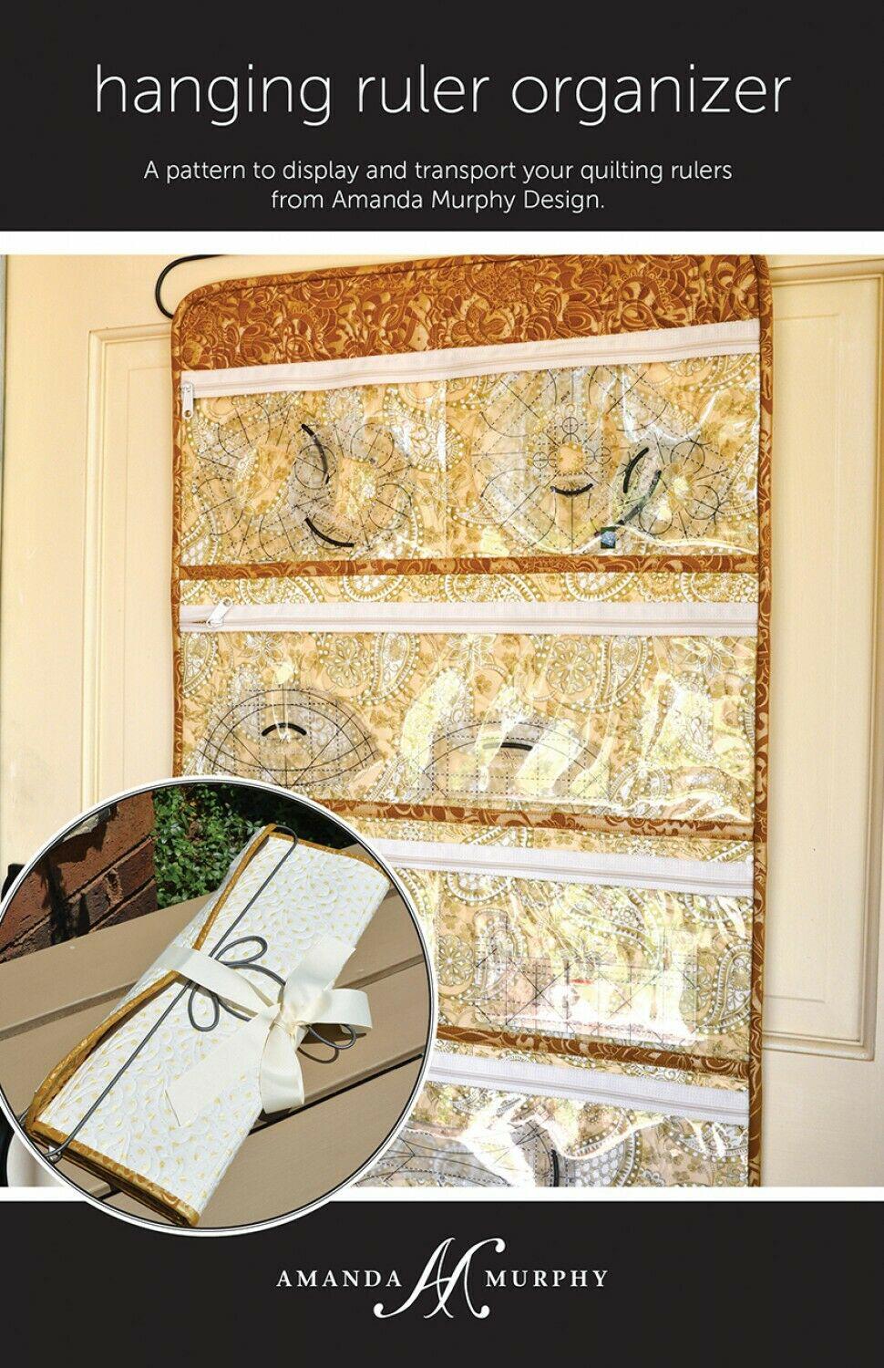 Hanging Ruler Organizer Pattern by Amanda Murphy