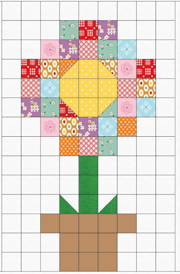 EasyPiecing Flowerpot Class