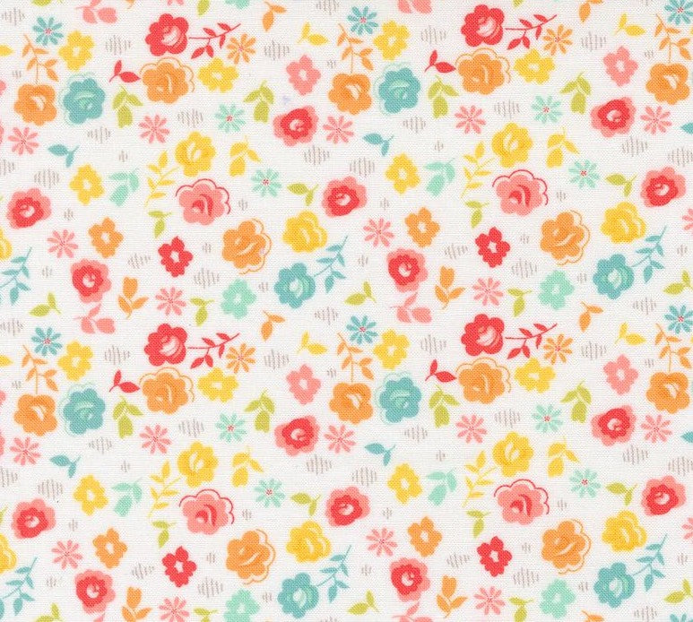 Moda Delightfully Yours Cloud 37706-11 cotton fabric
