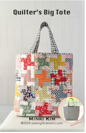 Minki Kim - Quilters Big Tote Bag Pattern