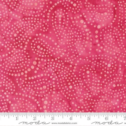 Moda Mermaid Batiks flamingo 4390-25 bright pink batik fabric