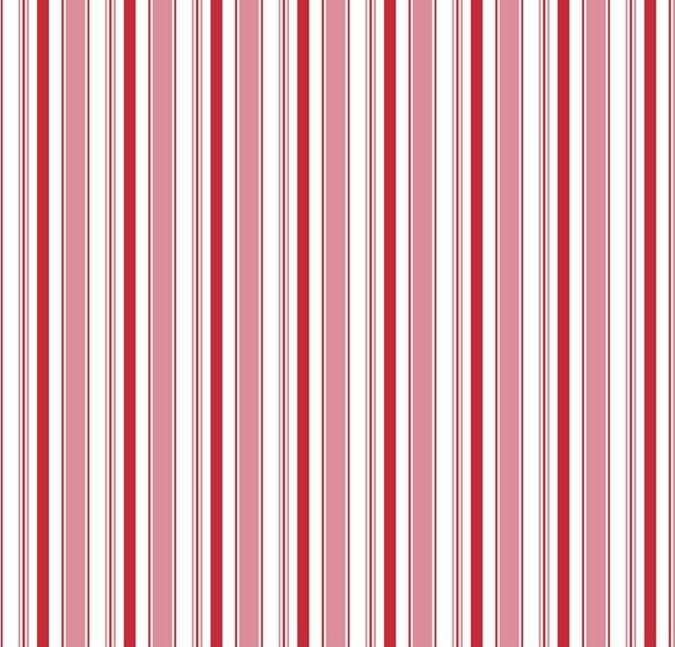 Riley Blake - Cozy Christmas Stripe Pink