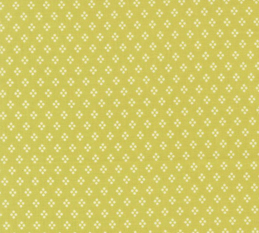 Moda Delightfully Yours Chartreuse 37707-14 cotton fabric