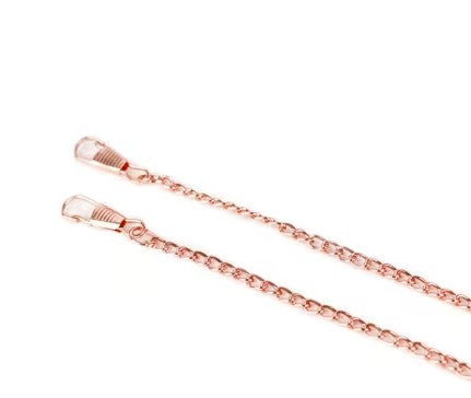 47" Strap Chain Rose Gold
