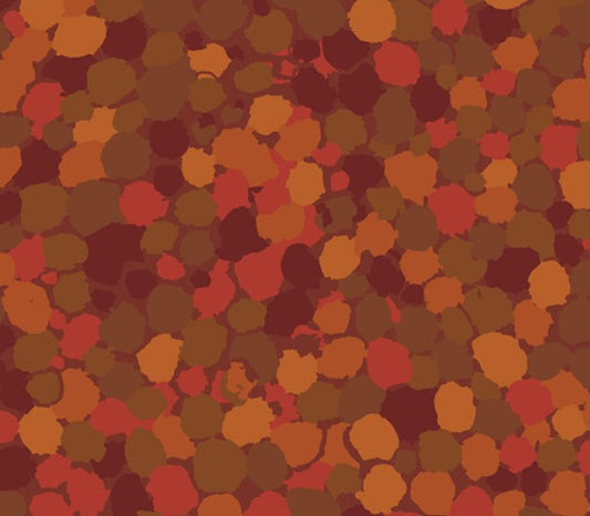 Kaffe Fassett Reflections Brown quilting fabric