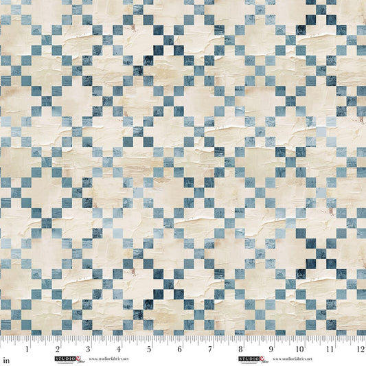 Behind Blue Eyes Cream 8653-14 quilting cotton cream Studio E