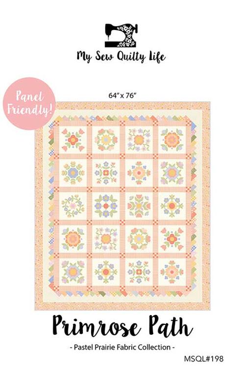 Primrose Path quilt pattern Moda floral quilt design