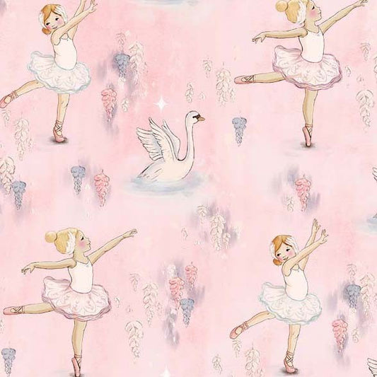 Michael Miller - Dance of the Swans - DDC12594-BLUS-D
