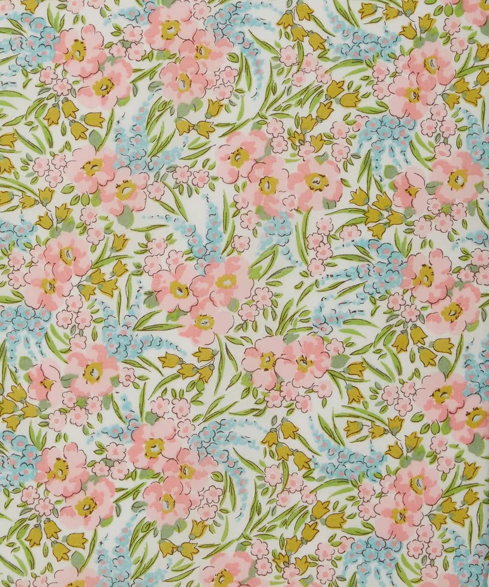 Liberty Swirling Petals C Tana Lawn quilting fabric