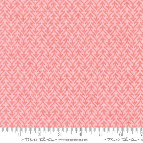 Moda Fieldrush BasicGrey Trellis Peony 30787-14 soft pink geometric print