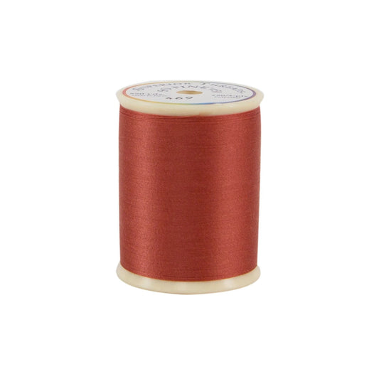 Superior Threads So Fine 469 Red Fox orange polyester thread