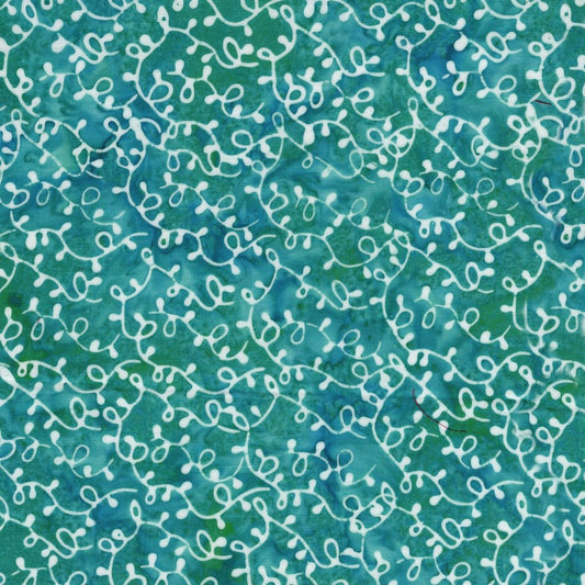 Lumin Fabrics Retro Holidays Retro Lights Teal Pool retro Christmas fabric
