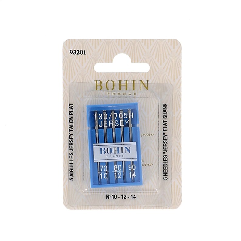 Bohin jersey hand sewing needles pack of 5