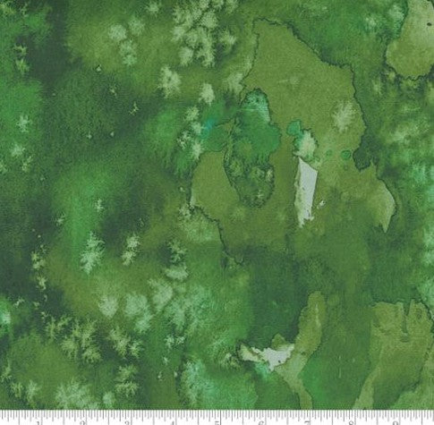 Moda Flow Create Joy Project Green 8433-38 quilting cotton blender
