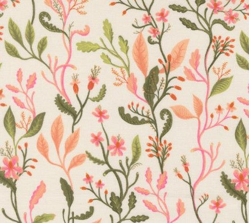 Floral Fondant Cloud 14131-11 by Linn Warme for Moda cream floral fabric
