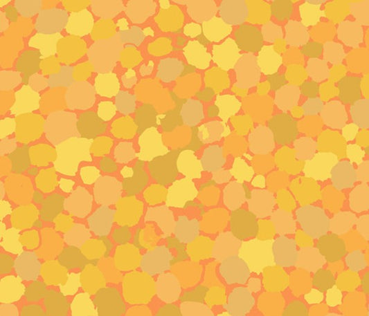 Kaffe Fassett Reflections Yellow quilting fabric