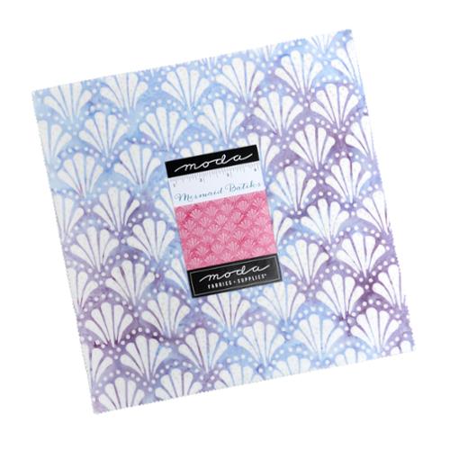 Mermaid Batiks Layer Cake 42 10-Inch Squares Moda Fabrics 4390LC