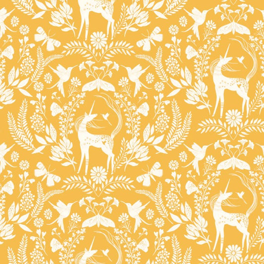 Poppie Cotton Enchanted Sunshine cotton quilting fabric