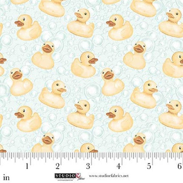 Studio E - 8851-16 Mint - Bathing Bonnies