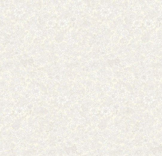 Liberty Emily Belle Cotton White Tana Lawn cotton fabric