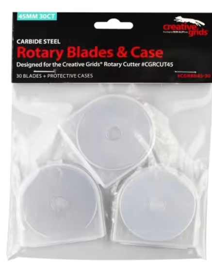 Creative Grids 45mm Replacement Rotary Blade 30pk