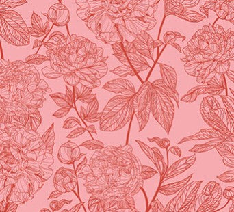Anna Maria Horner Indelible Rouge red quilting cotton fabric