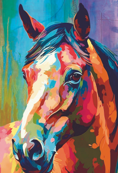 Horse by Marina Landi