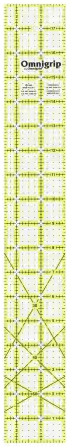 Omnigrid Omnigrip neon non-slip acrylic ruler 2.5 by 18 inch