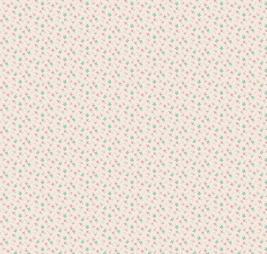 Riley Blake - Berry & Sage - Lori Holt - Wildflowers Latte C17400 Fabric