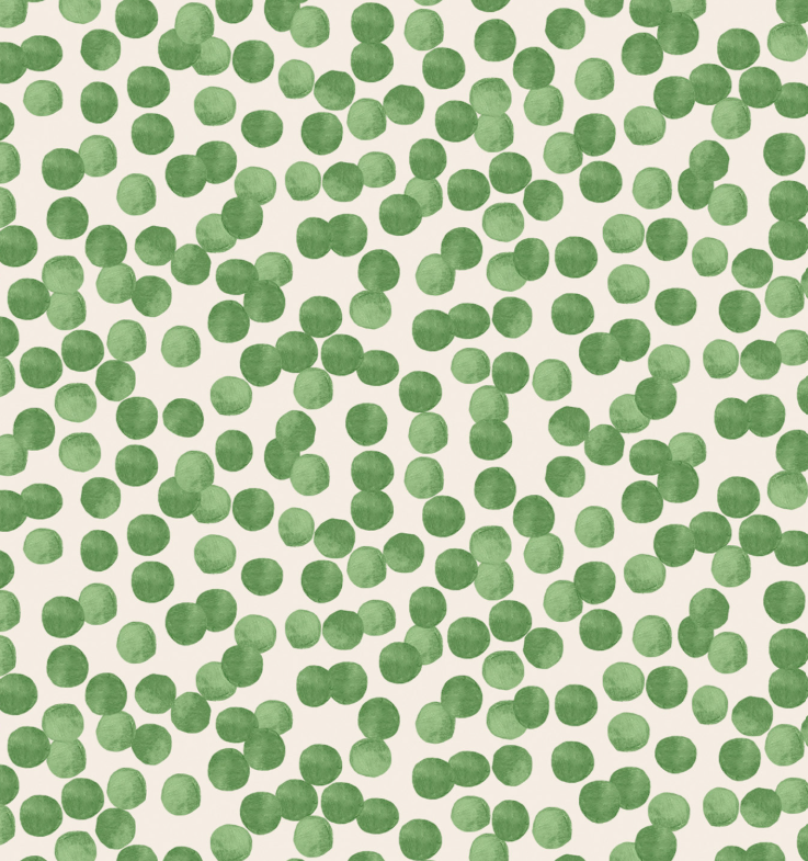 Lewis and Irene Vegetable Patch Garden Peas green colorway by Bluebellgray