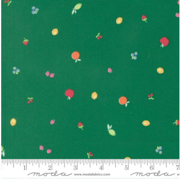 Moda Fruit Salad Corey Yoder 29244-21 emerald quilting cotton