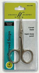 Amanda Murphy 4 in Curve Snip Brushed Nickel
