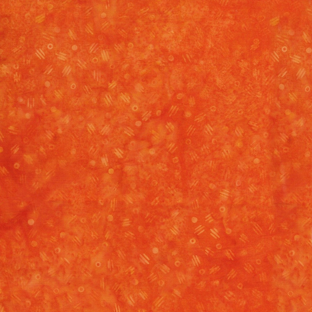 Lumin Fabrics - Kate Colleran - Spring Fling - Seeds - Orange Pumpkin