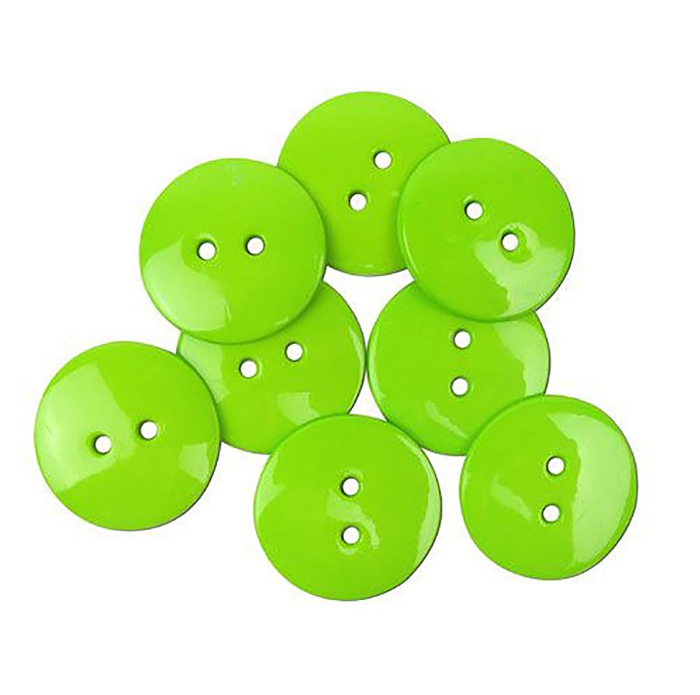 FF Colors Lime Buttons green sewing notion