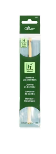 Bamboo Crochet Hook Takumi Size H 5.0mm