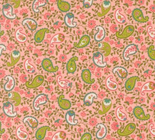 Moda Happy Daze Bubblegum 33845-12 novelty quilting cotton pink