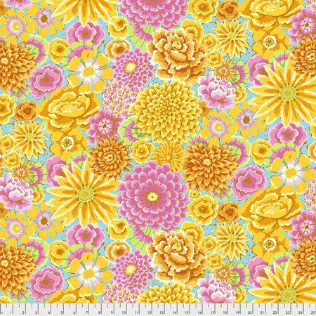 Kaffe Fassett Collective Yellow Enchanted